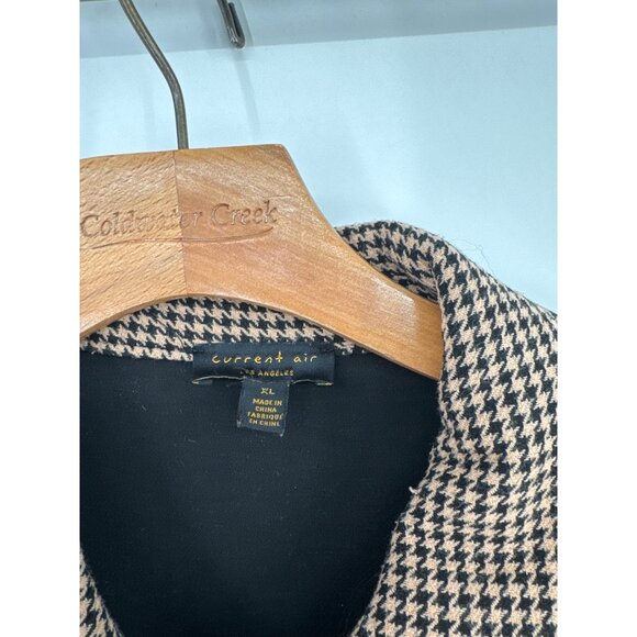 Current Air Los Angeles womens size Xl Houndstooth Shacket shirt jacket - Picture 3 of 8